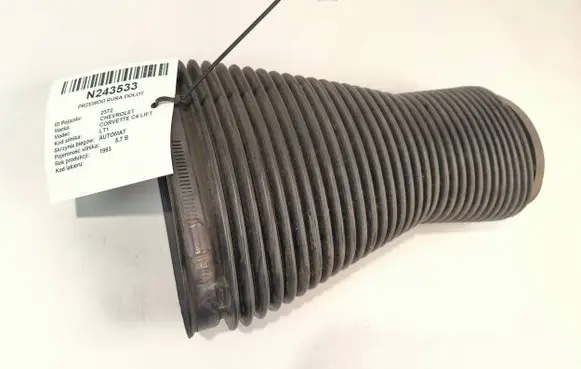 Chevrolet Corvette Air intake hose/pipe