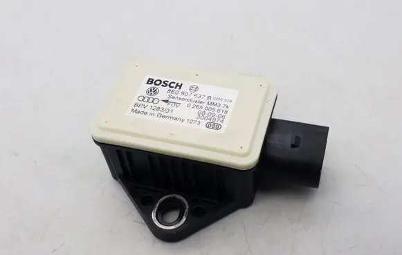 Audi A6 S6 C6 4F ESP acceleration yaw rate sensor 8E0907637B 0265005618