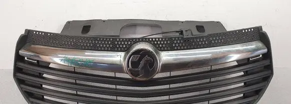 Opel Vivaro Front bumper upper radiator grill 93868859 69889896