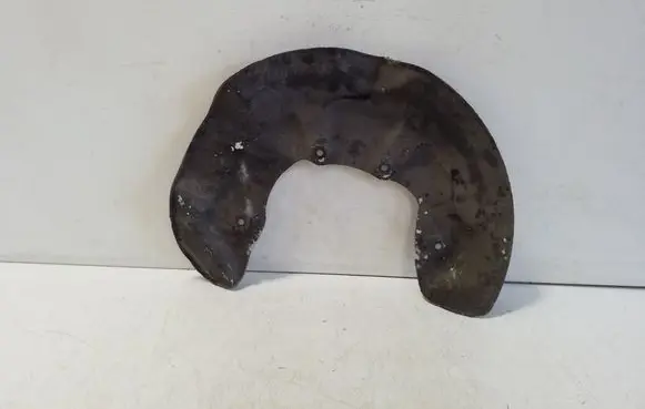 Audi A6 S6 C6 4F Front brake disc dust cover plate 