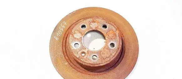Opel Astra J Front brake disc neventiliuojamas
