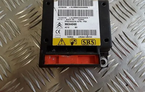 Citroen C6 Airbag control unit/module 9663440480