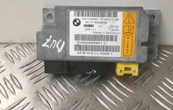 BMW 7 E65 E66 Airbag control unit/module 692955801 6929558 037125060