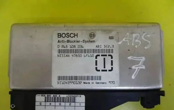Nissan Micra ABS control unit/module 0265108036
