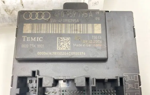 Audi A6 S6 C6 4F Door control unit/module 4F0959795A
