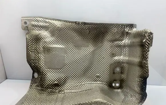 Audi A7 S7 4G Heat shield in engine bay 4G0804173