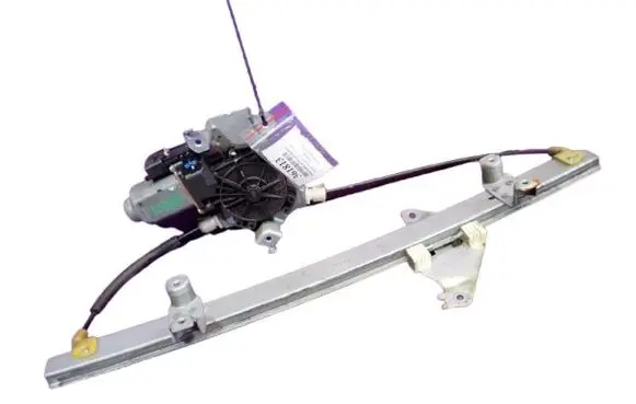 Front door window regulator with motor