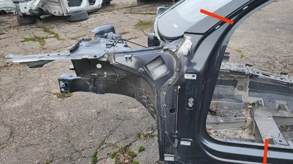 Audi A8 S8 D4 4H Front quarter panel 