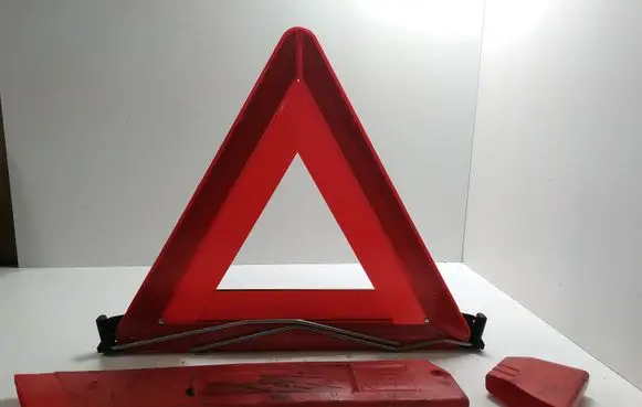 Emergency warning sign