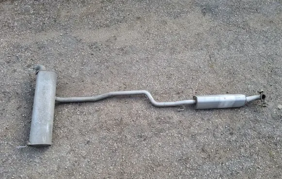 Opel Astra K Muffler/silencer 13453929 13453251