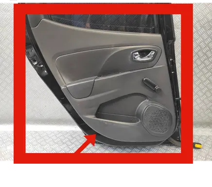 Renault Clio IV Coupe rear side trim panel 