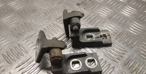 Front door hinge set