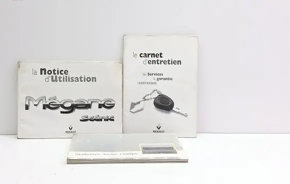 Renault Scenic I Owners service history hand book 