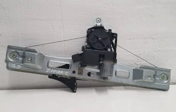Opel Zafira C Rear door window regulator with motor 13260142 910280103 927212100