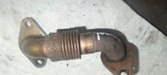 Skoda Fabia Mk2 (5J) Exhaust gas pipe 038131521BL
