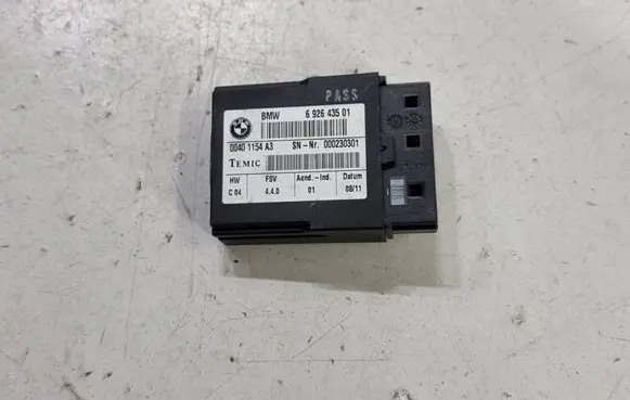 BMW 3 E90 E91 Seat control module 6926435 000230301 00401154A3