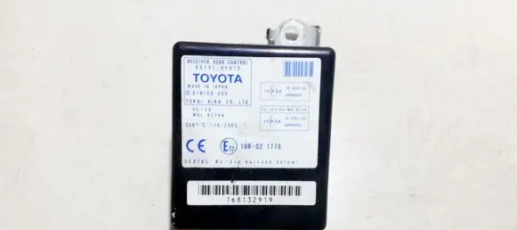 Toyota Corolla Verso AR10 Door control unit/module 897410f010 89741-0f010