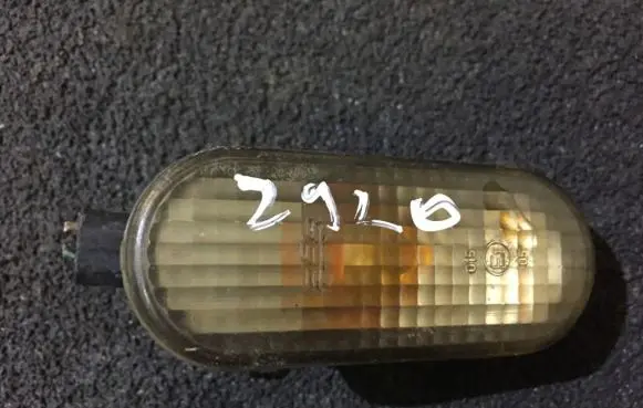 Front fender indicator light