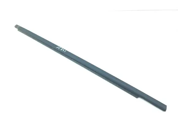 Front door glass trim molding