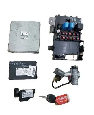 Nissan Terrano Engine ECU kit and lock set 237107F477 407913175
