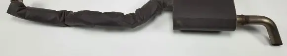 BMW X6 E71 Webasto auxiliary heater silencer 9001800D