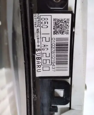 Subaru Legacy Speedometer (instrument cluster) 85012AG260 85012AG280