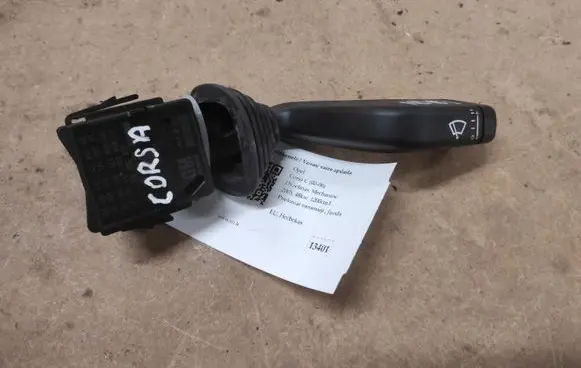 Opel Corsa C Wiper control stalk 09185413 12268700 12268600