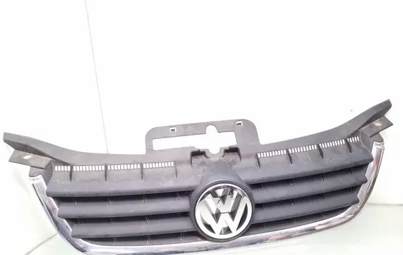 Volkswagen Touran I Front bumper upper radiator grill 1T0853651 1T0853653 1T0853601A