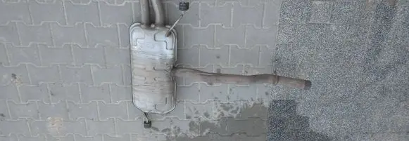 Volkswagen Sharan Muffler/silencer 7N0253611G