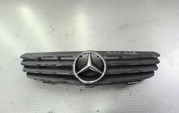 Mercedes-Benz CLK A209 C209 Front bumper upper radiator grill A2098800023