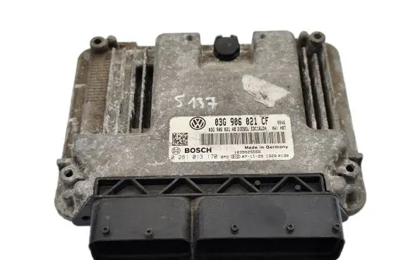 Volkswagen Eos Engine control unit/module 03G906021CF 03G906021AB 0281013170