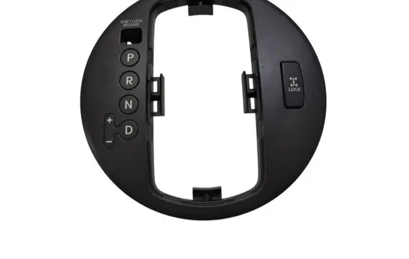 Gear shifter surround trim plastic