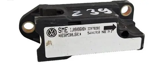 Airbag deployment crash/impact sensor