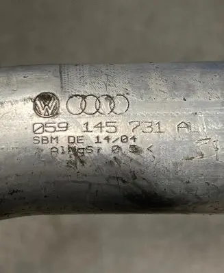 Audi A8 S8 D3 4E Intercooler hose/pipe 059145731AL