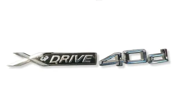 BMW X5 E70 Front door emblem/model letters 