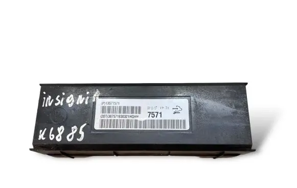 Opel Insignia A Air conditioning/heating control unit 13577571 7571 P13577571
