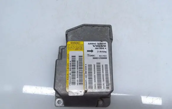 Volvo S40, V40 Airbag control unit/module 30613045A