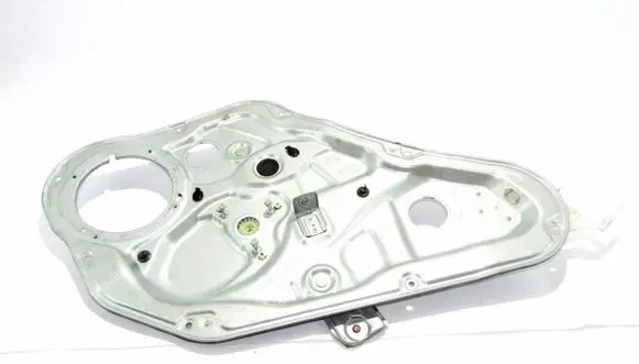Rear window lifting mechanism without motor