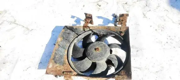 Opel Agila A Radiator cooling fan shroud