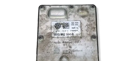 Skoda Superb B6 (3T) Transfer box differential control unit 0CQ907554D