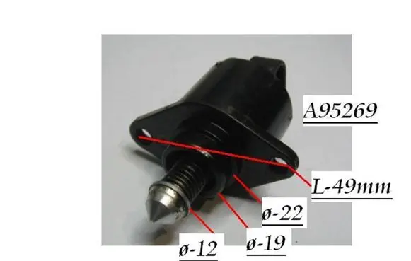 Fiat Punto (176) Idle control valve (regulator) A95269