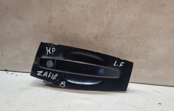 Opel Zafira B Front door exterior handle 24463523
