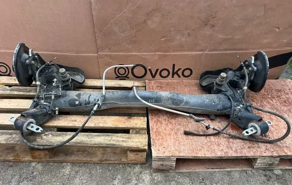 Rear axle beam