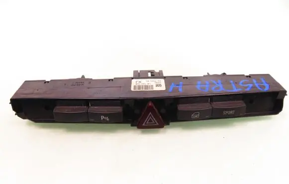Opel Astra H Hazard light switch 03758060 13100108