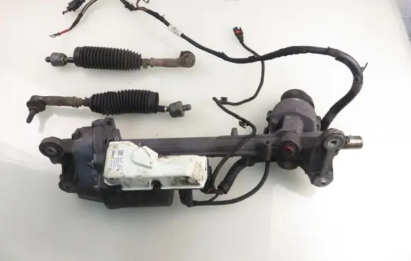 Volkswagen Touran I Steering rack 1T1423050B 5WK46800K04