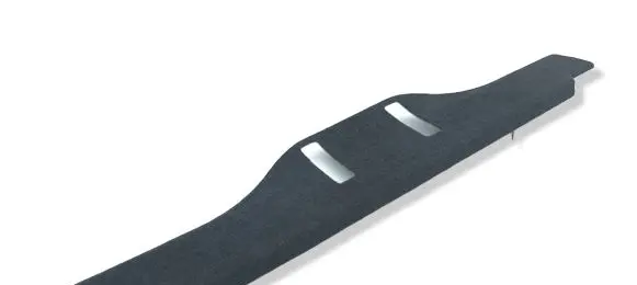 Porsche Taycan 9J1 Trunk/boot trim cover 9J1863007