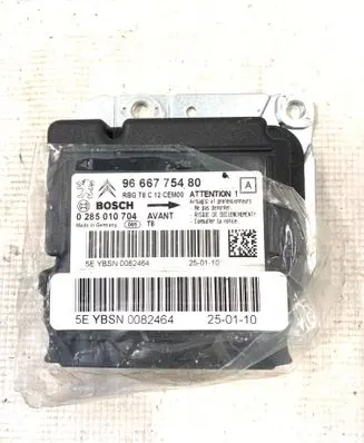Peugeot 3008 I Airbag control unit/module 9666775480 0285010704 YBS0082464