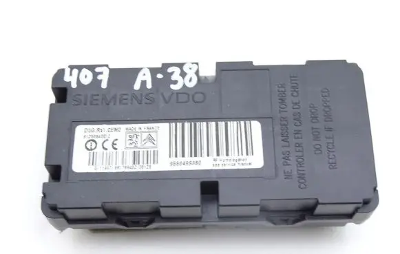 Peugeot 407 Tire pressure control unit 9660499380