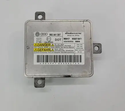 Audi A4 S4 B8 8K Headlight ballast module Xenon 8K0941597 10R023689 W003T18471