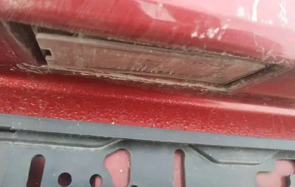 Renault Laguna III Number plate light